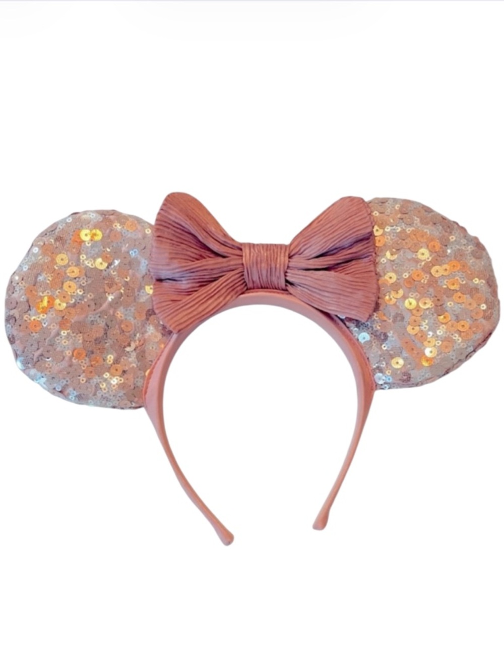 Big Minnie Mouse Ears Headband with Bow